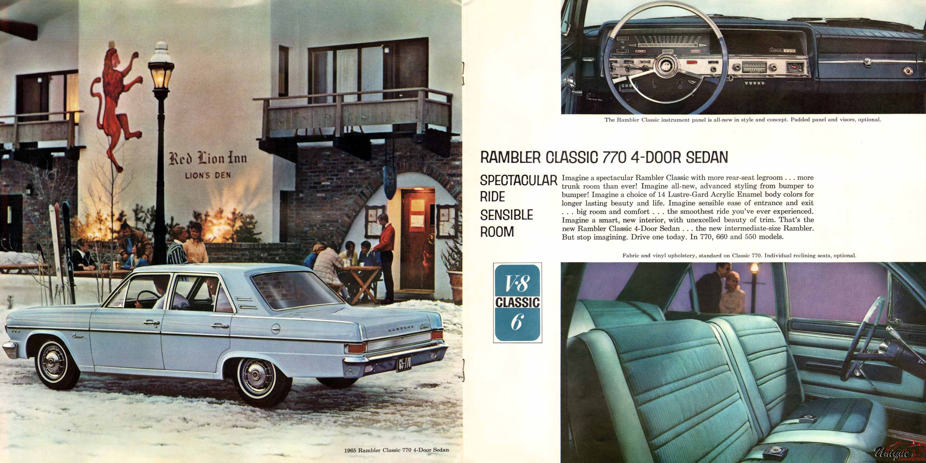 1965 AMC Rambler Classic Brochure Page 6